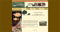 Desktop Screenshot of lafermedefrancois.com